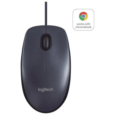 Logitech B100 Mouse Ottico USB Cablato 800 DPI Nero