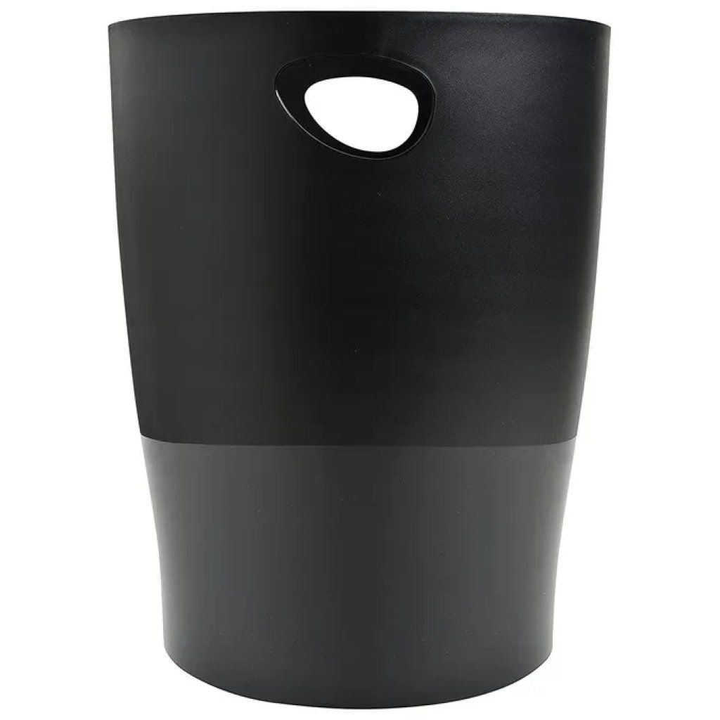 Exacompta 453014D Ecobin Cestino Gettacarte Cilindrico 15 L in Plastica Riciclata con Maniglia Integrata Exacompta 453014D Ecobin Cestino Gettacarte Cilindrico 15 L in Plastica Riciclata con Maniglia Integrata