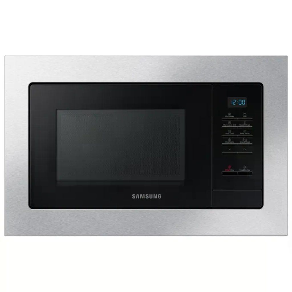 Samsung MG20A7013CT Microonde da Incasso 20 L con Grill, Inox