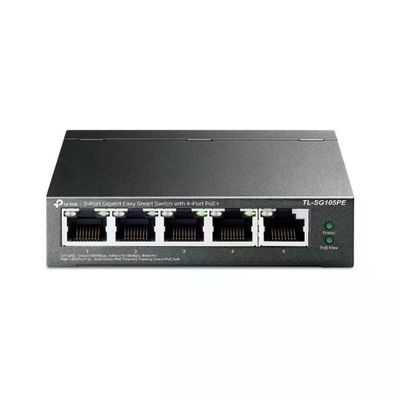 Tp-Link TL-SG105PE Switch di Rete Non Gestito L2 Gigabit Ethernet 10-100