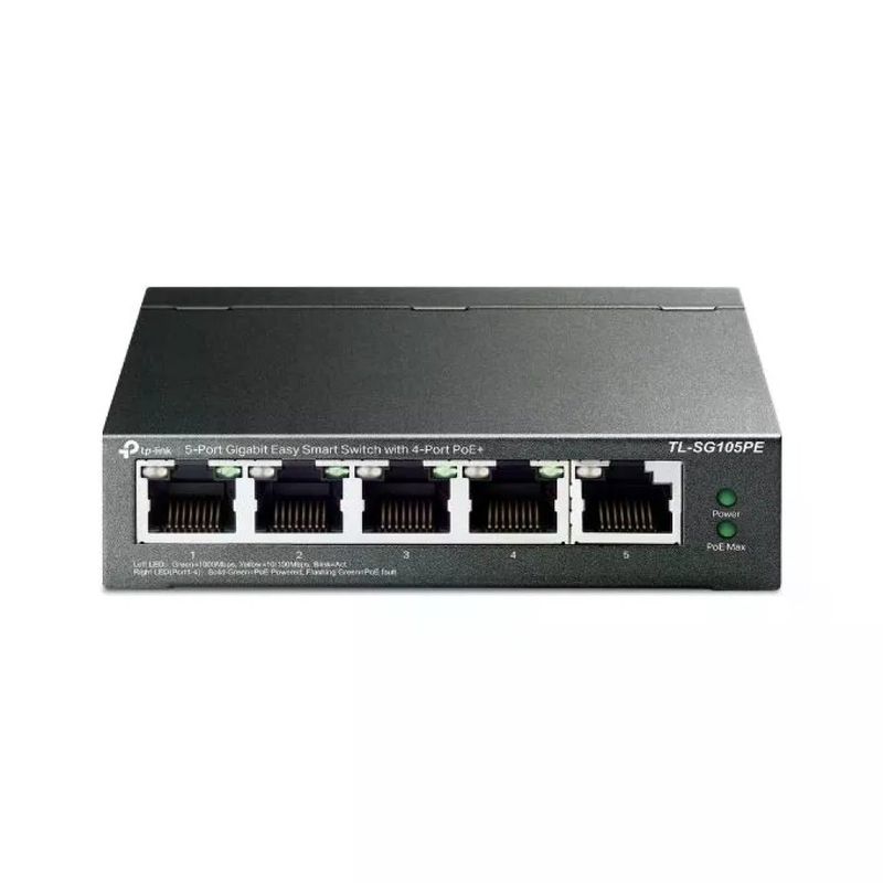 Tp-Link TL-SG105PE Switch di Rete Non Gestito L2 Gigabit Ethernet 10-100