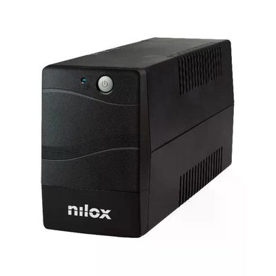 Nilox NXGCLI12001X7V2 UPS Line Interactive 1200VA 840W con AVR, 2 prese Schuko e USB