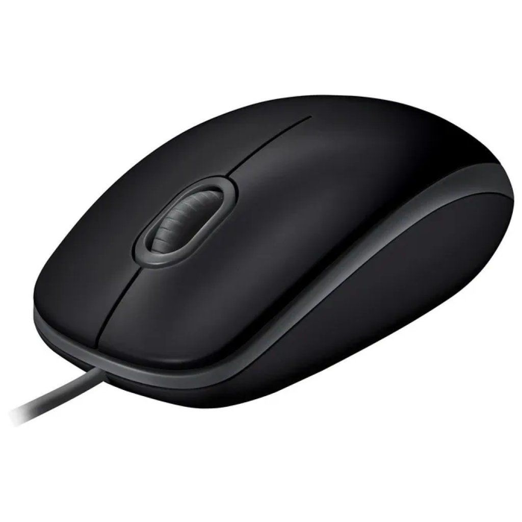 Logitech B110 Silent Mouse Ottico USB 1000 DPI Nero