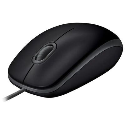 Logitech B110 Silent Mouse Ottico USB 1000 DPI Nero