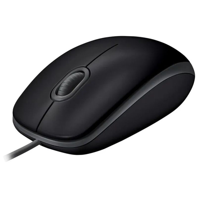 Logitech B110 Silent Mouse Ottico USB 1000 DPI Nero