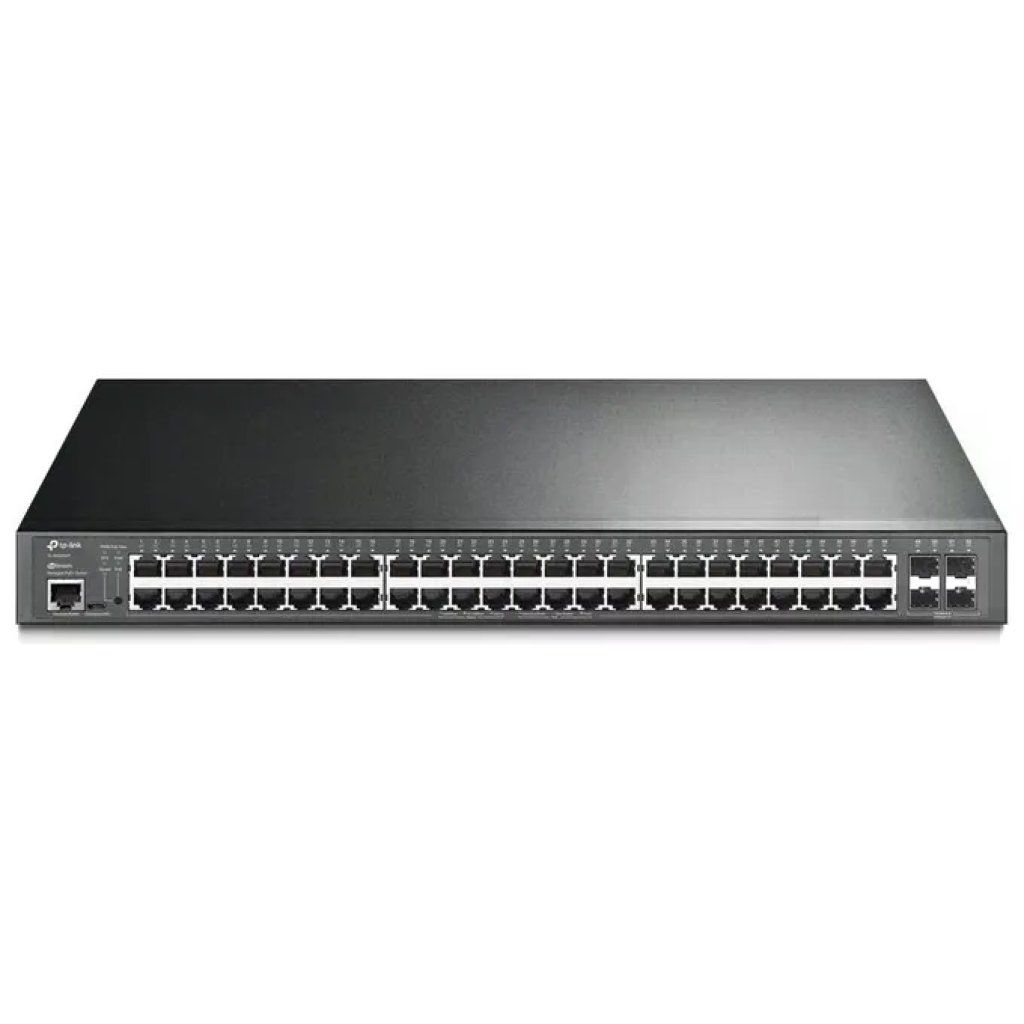 TP-Link SG3452P Omada Switch Gestito L2 L3 48 Porte Gigabit PoE+ 4 SFP 1U Rack colore Nero