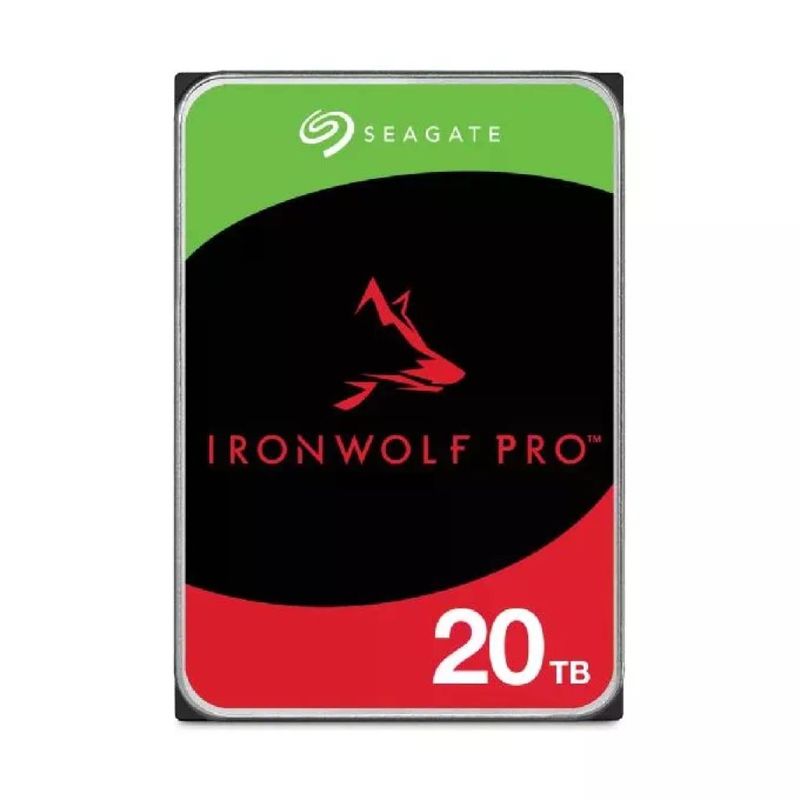 Seagate ST20000NT001 IronWolf Pro Disco Rigido Interno 20 TB 7200 rpm 256 MB 3.5'' colore Nero