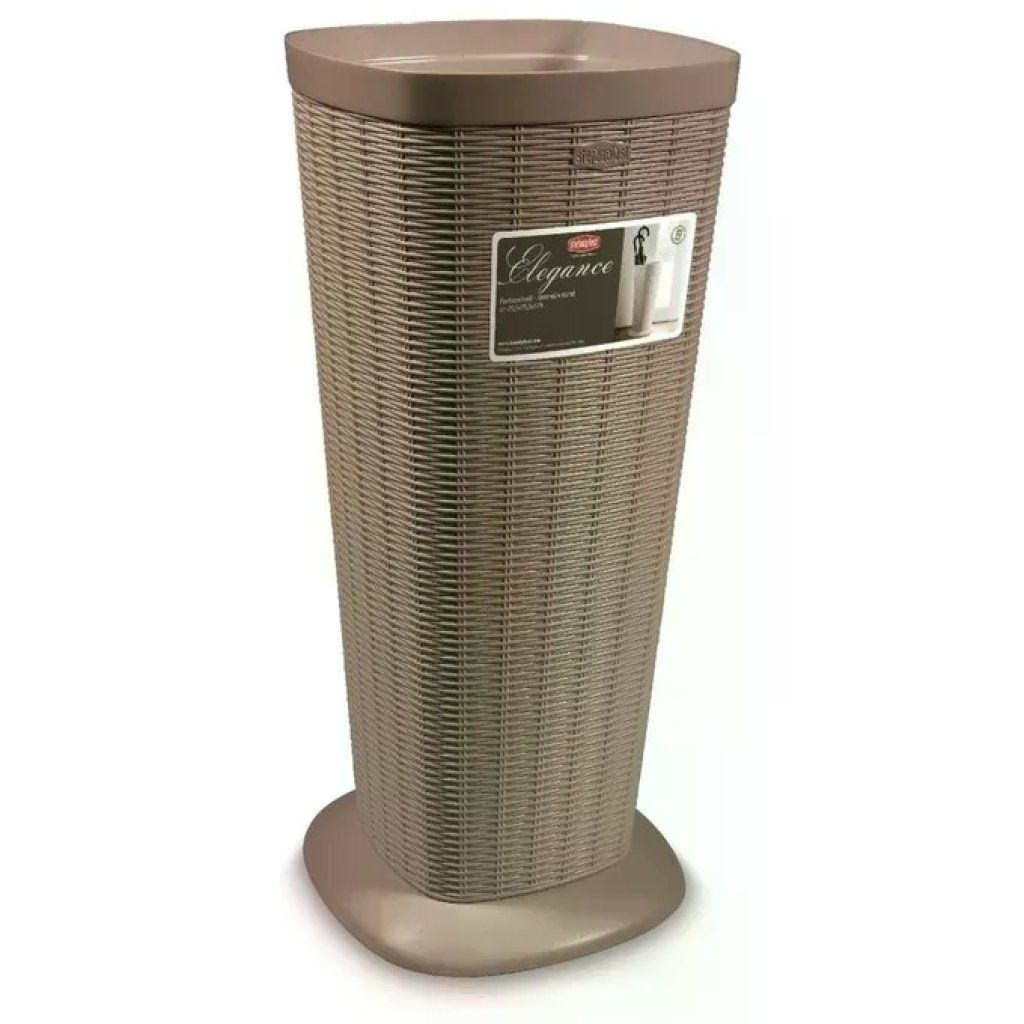 Stefanplast Elegance Portaombrelli Tortora Effetto Midollino