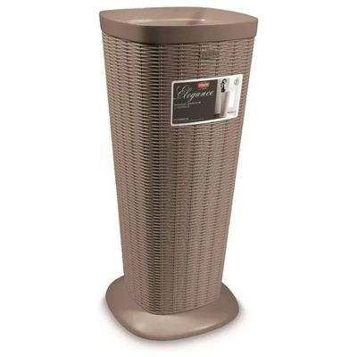 Stefanplast Elegance Portaombrelli Tortora Effetto Midollino Stefanplast Elegance Portaombrelli Tortora Effetto Midollino