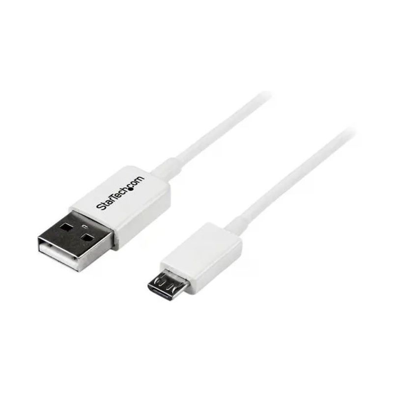 StarTech.com Cavo USB-A a Micro USB-B bianco, 1 m StarTech.com Cavo USB-A a Micro USB-B bianco, 1 m