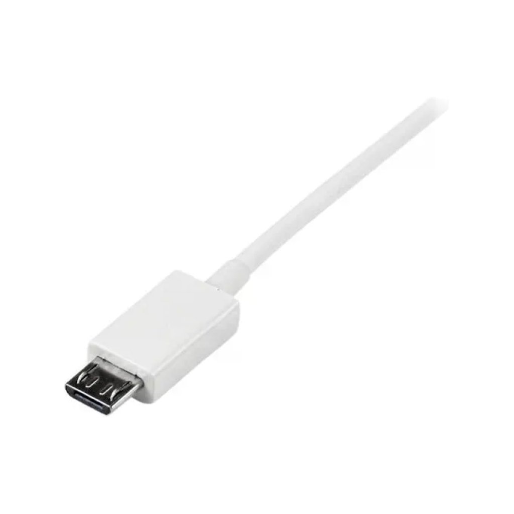 StarTech.com Cavo USB-A a Micro USB-B bianco, 1 m