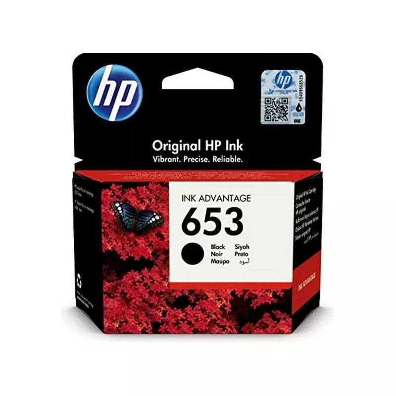 HP Cartuccia inchiostro nero originale Advantage 653