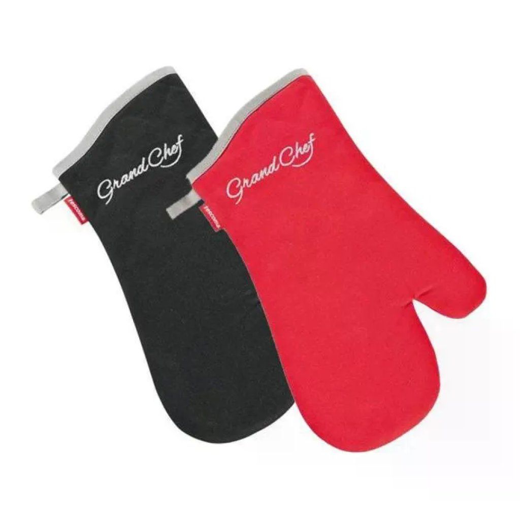 Tescoma GrandCHEF Guanto da Forno in Cotone 34 x 19 cm Nero Tescoma GrandCHEF Guanto da Forno in Cotone 34 x 19 cm Nero