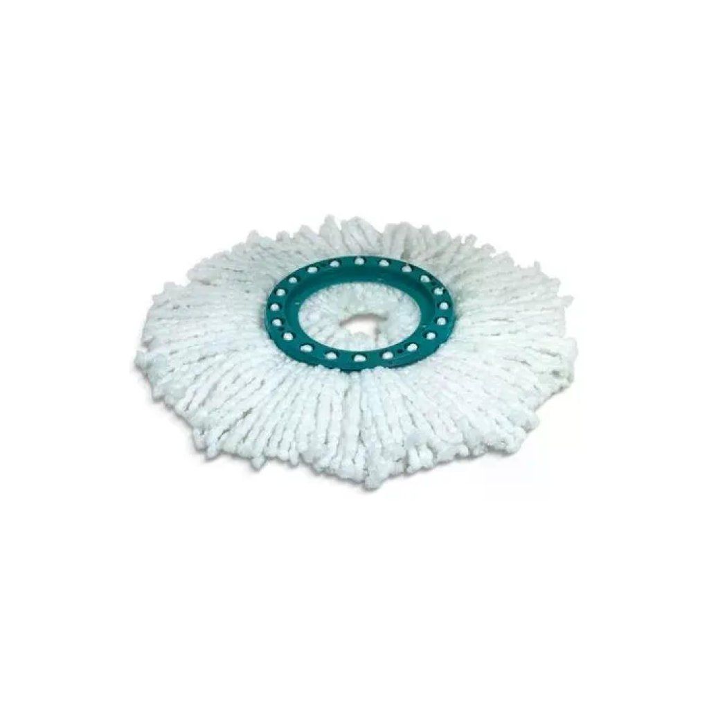 Leifheit Clean Twist Disc Mop – Testina di Ricambio in Microfibra