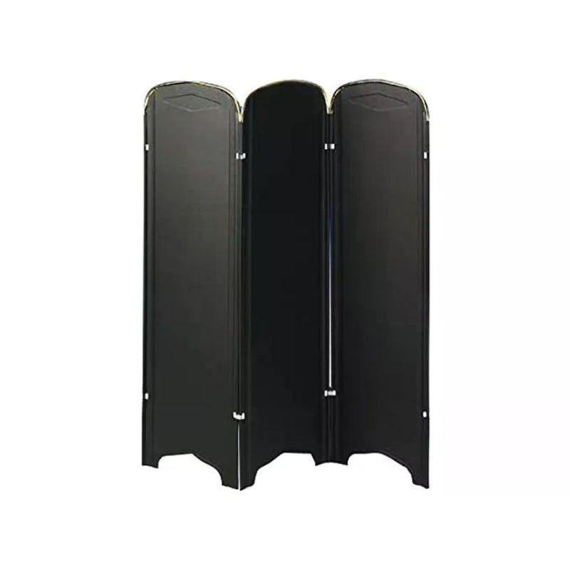 VIGOR-BLINKY Paracalore a 3 Ante in Acciaio, Nero Antracite, 115 cm