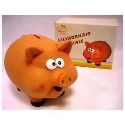 CREARE ITALIA Salvadanaio a forma di maialino 23 x 17 cm – CREARE ITALIA CREARE ITALIA Salvadanaio a forma di maialino 23 x 17 cm – CREARE ITALIA