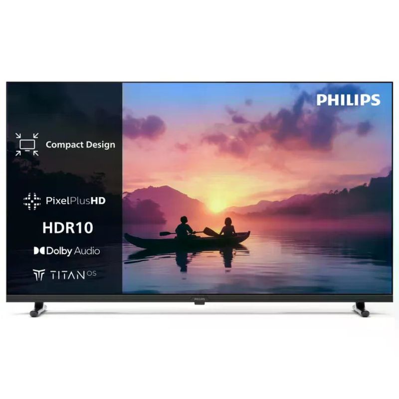 Philips 32PHS6000 Smart TV LED 32'' HD Titan OS Dolby Audio Wi-Fi colore Nero