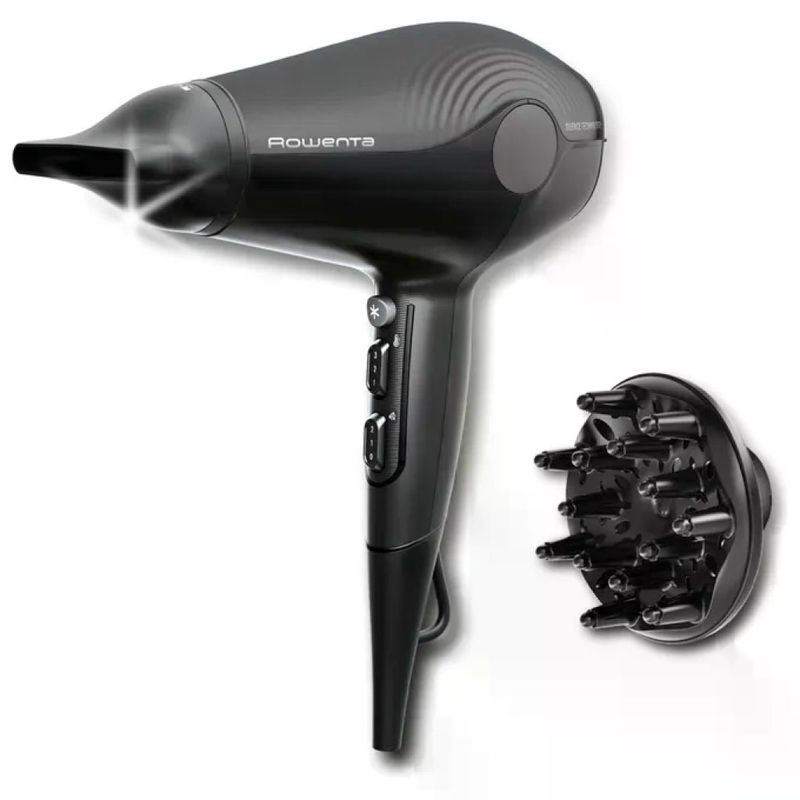 Rowenta CV6430 Ultra Silence asciugacapelli ionico 1800 W nero