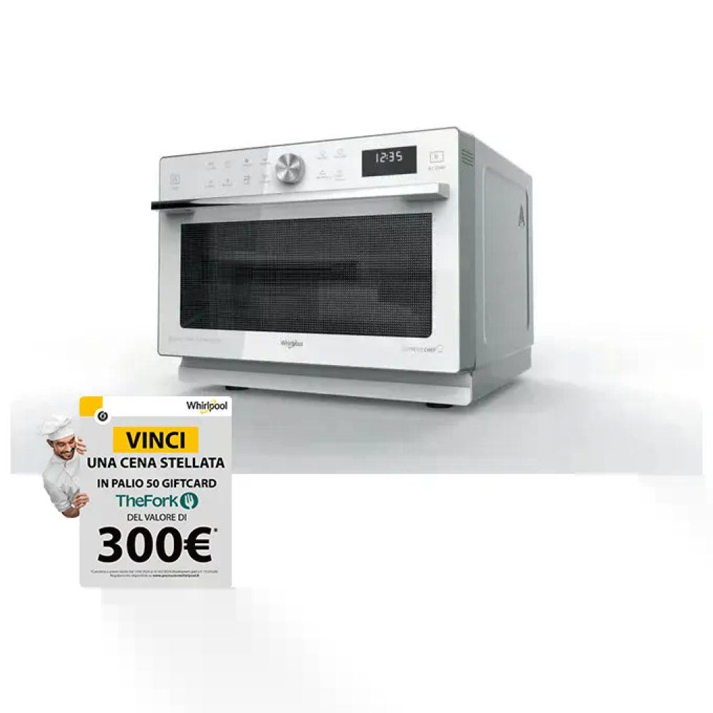 Whirlpool Supreme Chef MWSC 933 SW Microonde Combinato Bianco