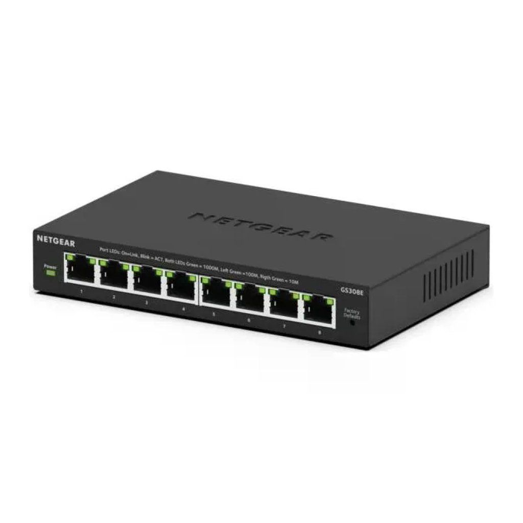 NETGEAR GS308E-400EUS GS308E Switch Gigabit Gestito L2