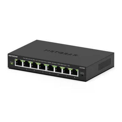 NETGEAR GS308E-400EUS GS308E Switch Gigabit Gestito L2 NETGEAR GS308E-400EUS GS308E Switch Gigabit Gestito L2