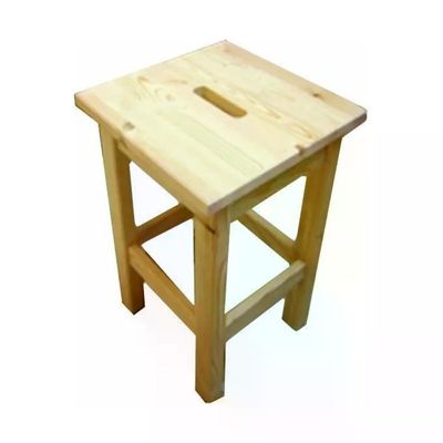 Yeppon Sgabello in Legno di Pino 30 × 30 × 44 cm