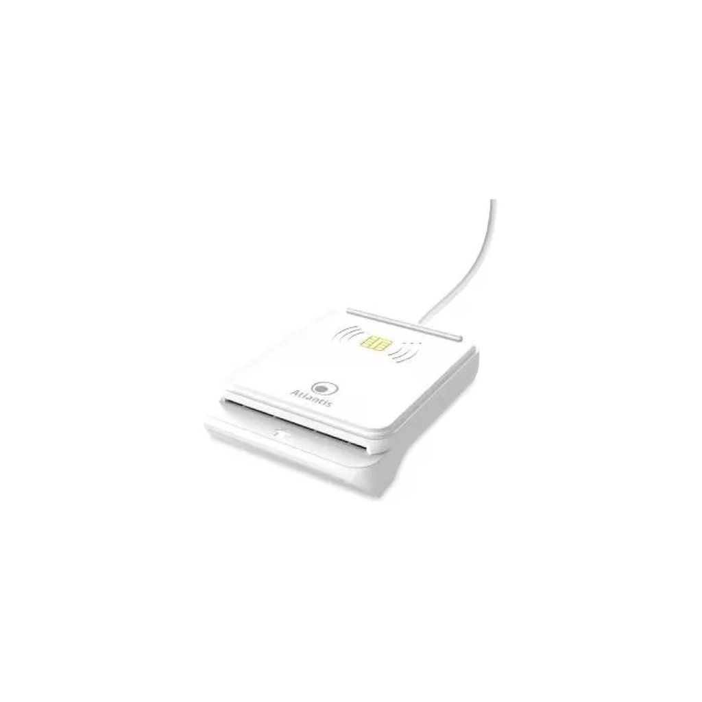 Atlantis Land P005-CIEK421C lettore di card readers Interno USB USB 2.0 Bianco