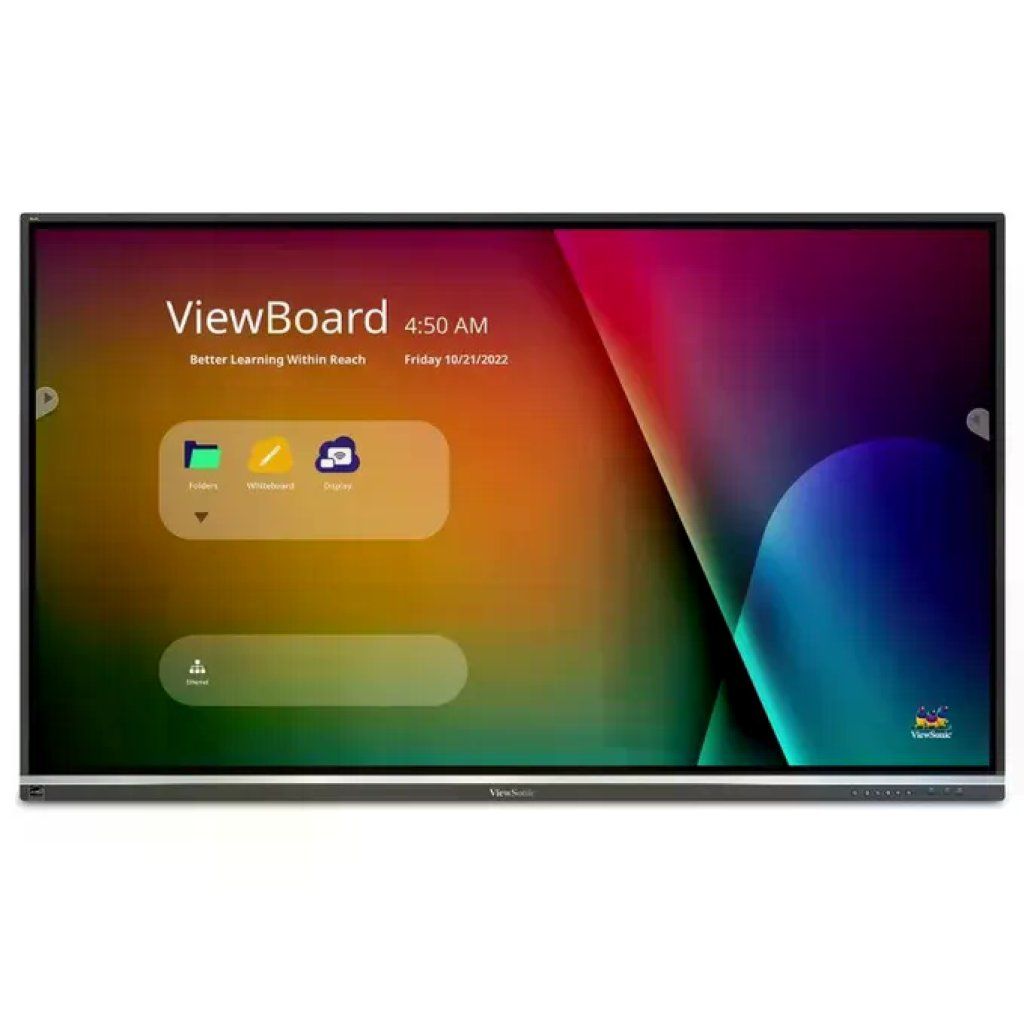 ViewSonic IFP7550-5F Display Interattivo 4K 75 pollici IPS Flicker Free Android 11 ViewSonic IFP7550-5F Display Interattivo 4K 75 pollici IPS Flicker Free Android 11