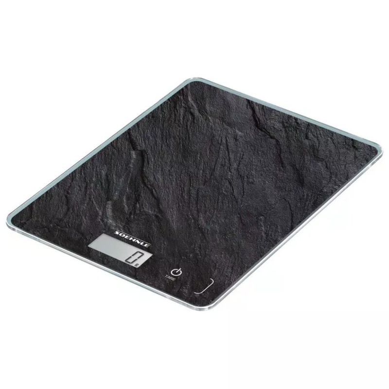 Soehnle 61515 Page Compact 300 Bilancia da cucina elettronica 5 Kg precisione 1 g Touch LCD colore Ardesia