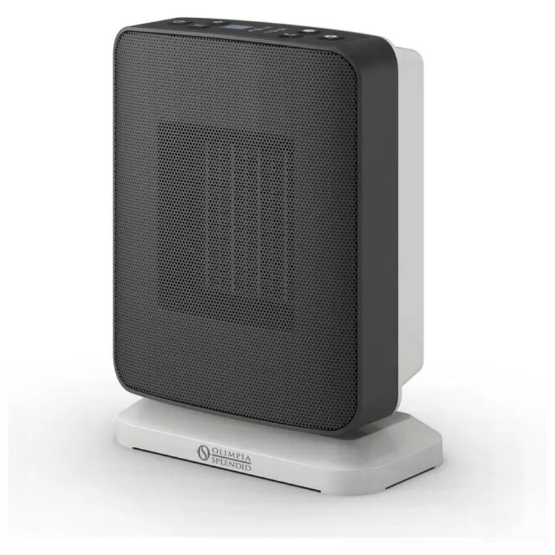 Olimpia Splendid Caldo Trendy Termoventilatore Ceramico 1800 W Nero e Bianco