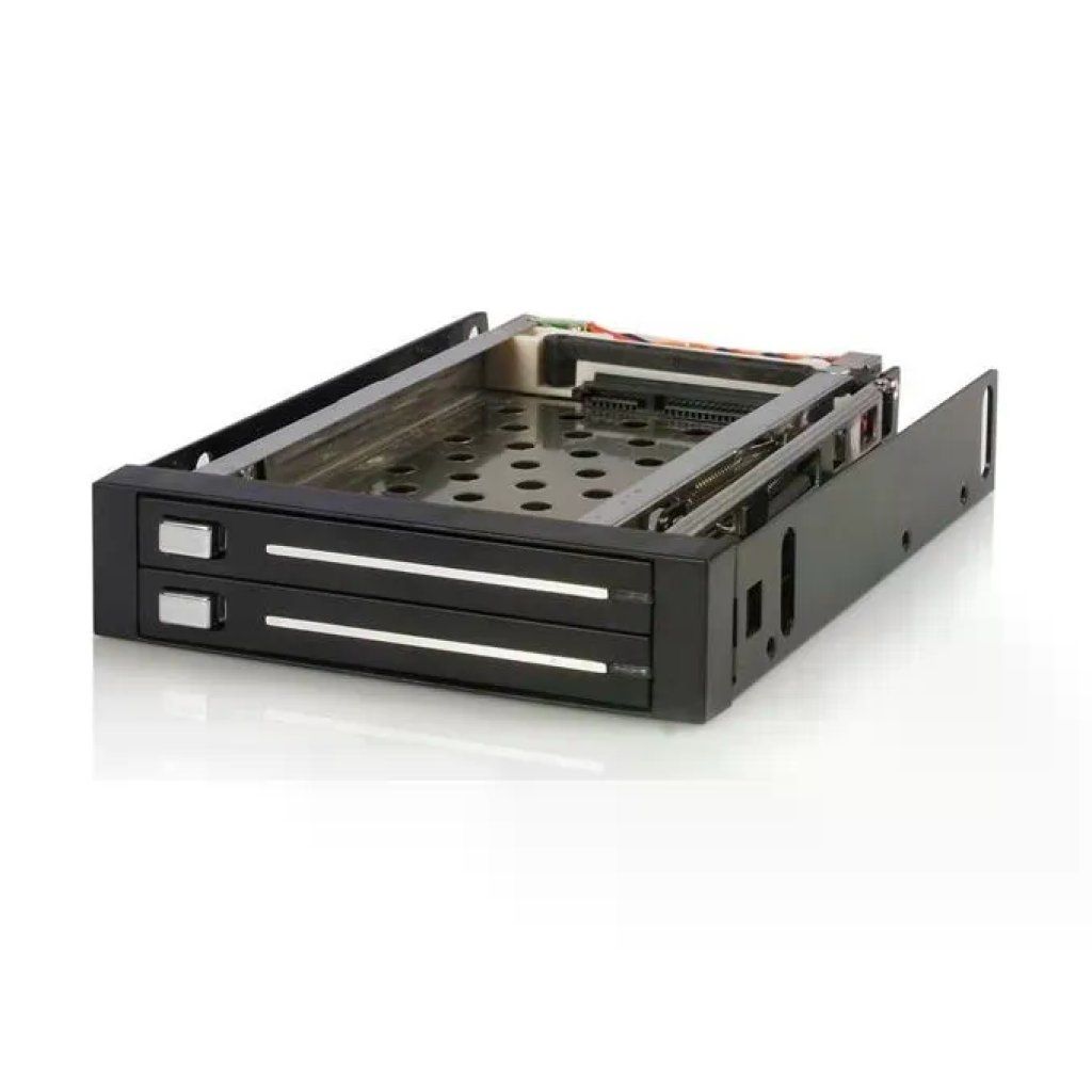 STARTECH.COM StarTech HSB220SAT25B Backplane per rack portatile trayless hot-swap SATA 2 STARTECH.COM StarTech HSB220SAT25B Backplane per rack portatile trayless hot-swap SATA 2
