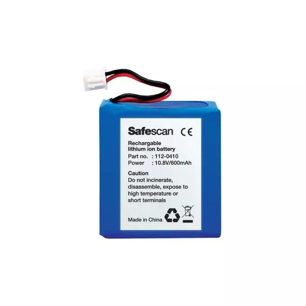 Safescan LB-105 batteria ricaricabile industriale Ioni di Litio 600 mAh 10,8 V