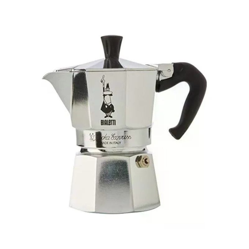 Bialetti Moka Express 3 Tazze in Alluminio