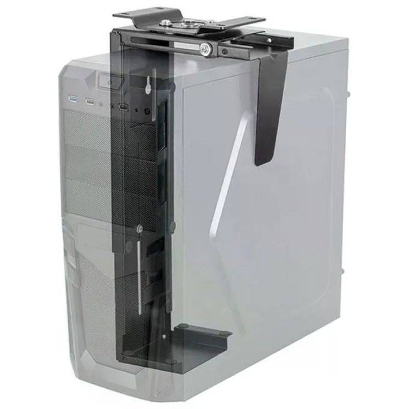 Techly ICA-CS 66 Supporto Regolabile per CPU, Nero