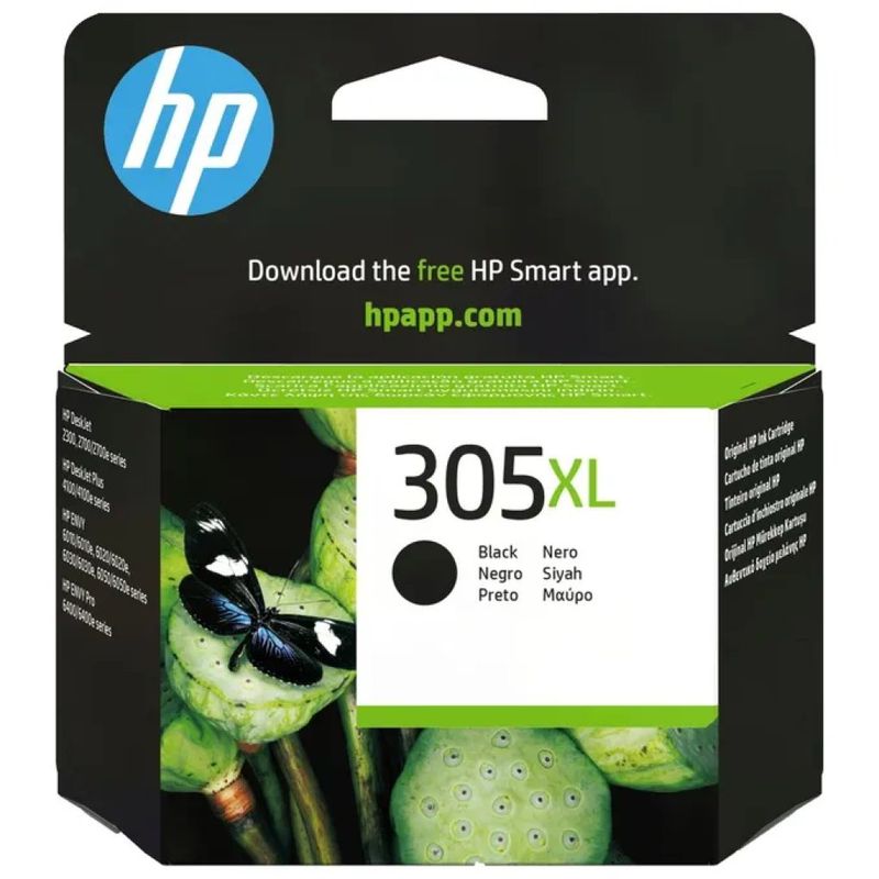 HP Cartuccia originale HP 305XL nera ad alta capacità