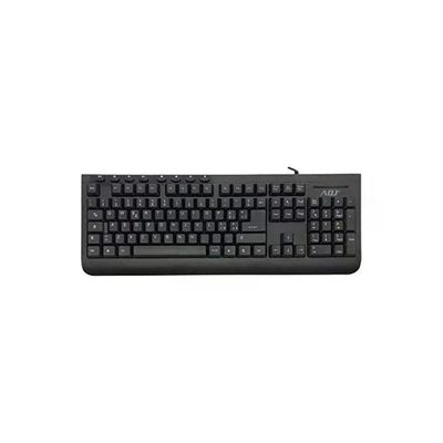 ADJ TA108 Pure Tastiera USB Cablata Layout Italiano QWERTY 113 Tasti 8 Tasti Multimediali Ergonomica