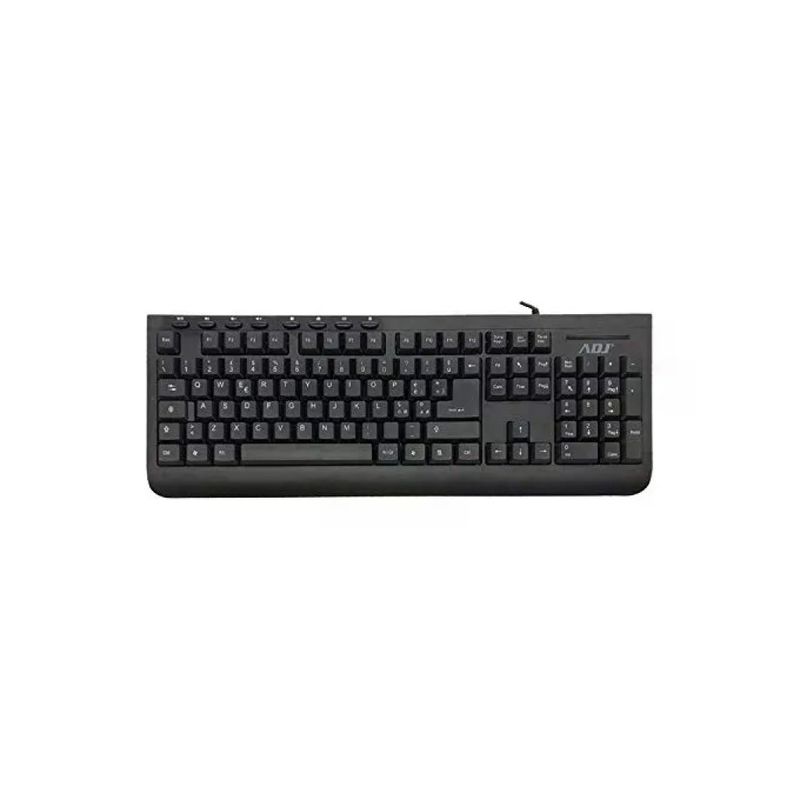 ADJ TA108 Pure Tastiera USB Cablata Layout Italiano QWERTY 113 Tasti 8 Tasti Multimediali Ergonomica