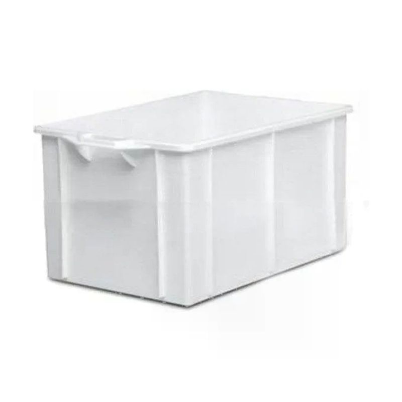 Giganplast Diamant Contenitore Sovrapponibile 40 L Bianco