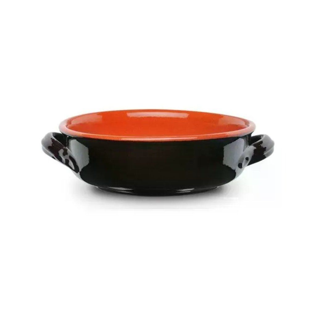 Coli Bruna – Casseruola in terracotta con 2 manici, 24 cm Coli Bruna – Casseruola in terracotta con 2 manici, 24 cm