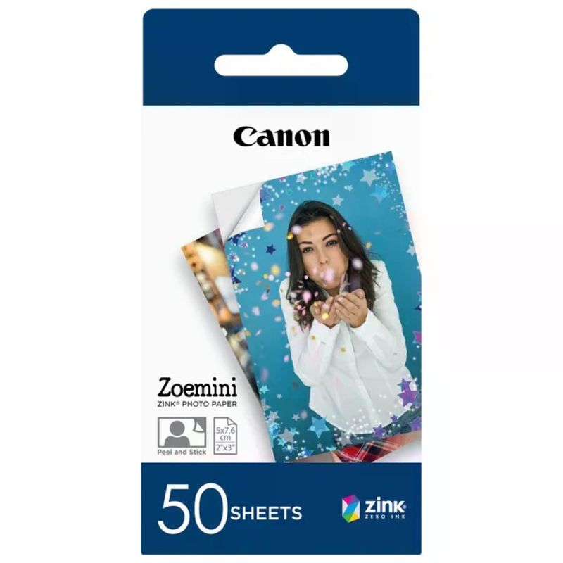 Canon ZP-2030 Carta Fotografica ZINK 50 Fogli 5 x 7 Canon ZP-2030 Carta Fotografica ZINK 50 Fogli 5 x 7