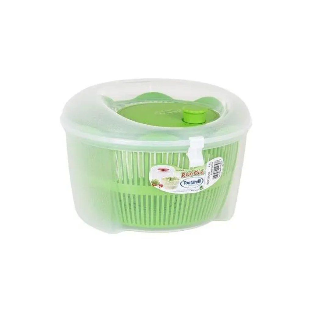 Tontarelli Rucola TON921 – Centrifuga per insalata 4,5 L verde