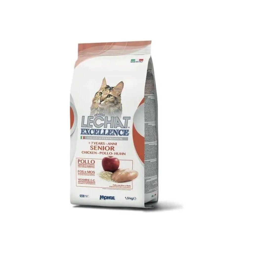 Monge Natural Superpremium Senior con Pollo per Gatti – 1,5 kg