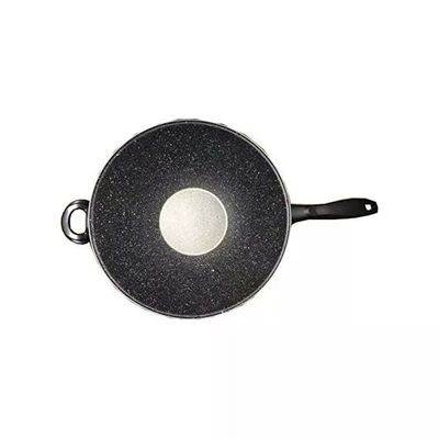 K2 Vitrinor Family Wok antiaderente con manico, 35 cm