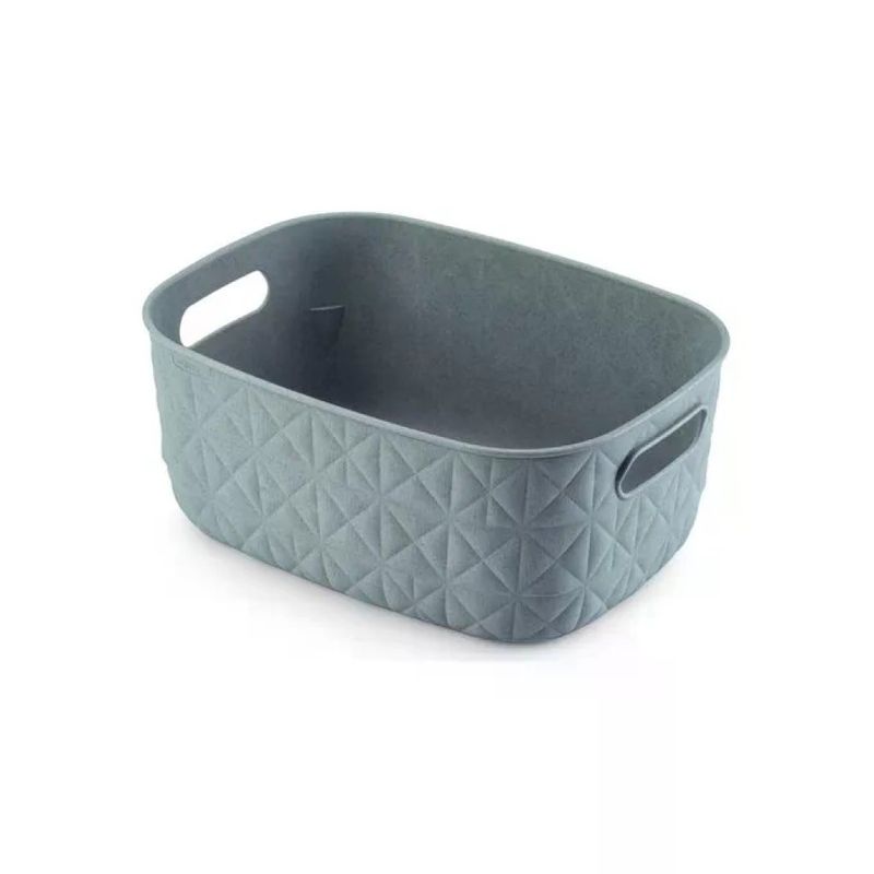 Curver Softex Cesta Portaoggetti Impilabile 4 L Verde Acqua