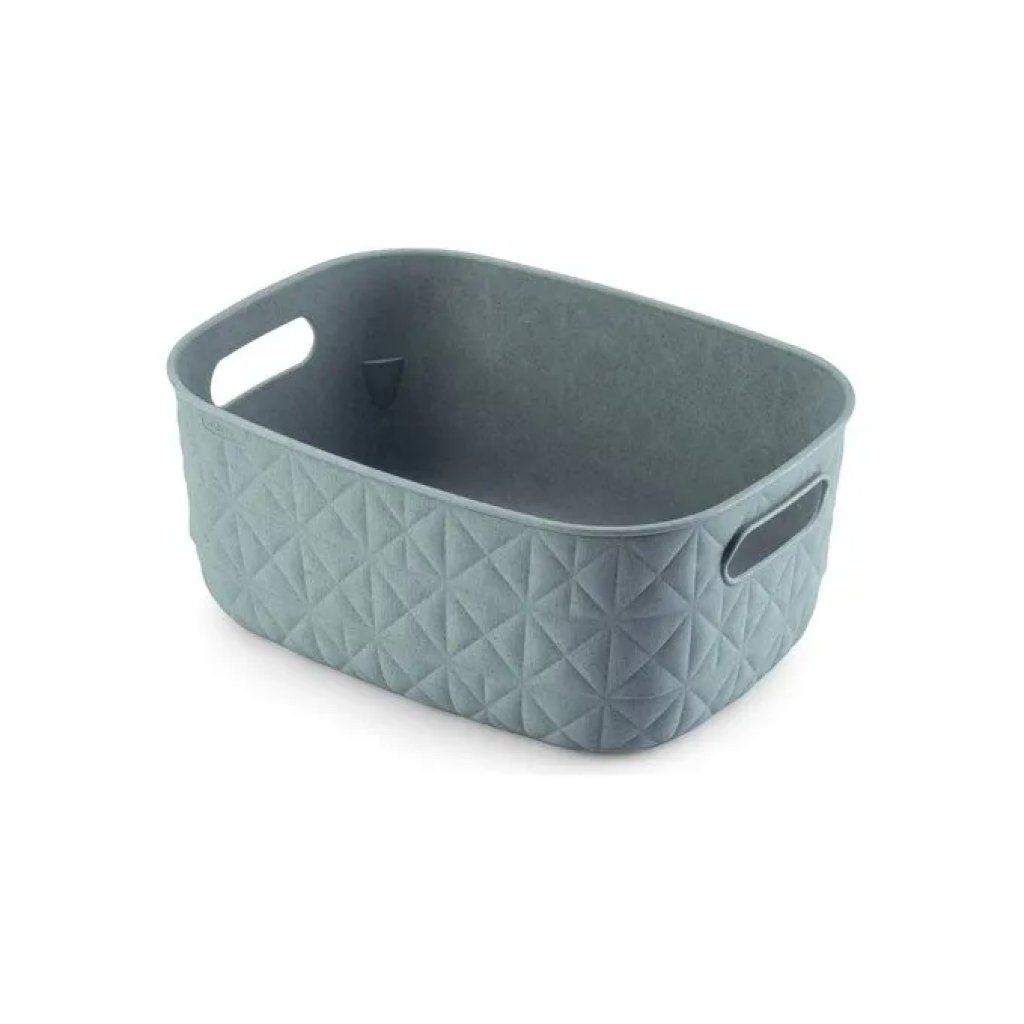 Curver Softex Small – Cesta portaoggetti impilabile 4 L verde acqua Curver Softex Small – Cesta portaoggetti impilabile 4 L verde acqua