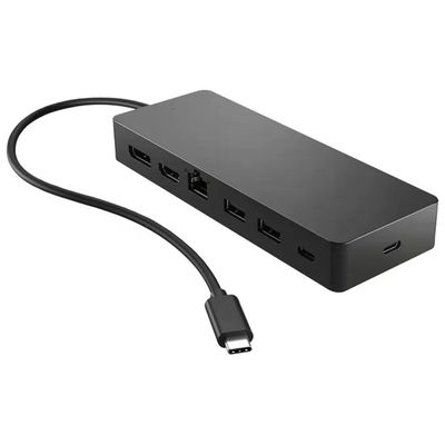 HP 50H55UT Universal USB-C Multiport Hub 7 Porte HDMI 2.0 DisplayPort 1.2 USB-A USB-C Ethernet RJ HP 50H55UT Universal USB-C Multiport Hub 7 Porte HDMI 2.0 DisplayPort 1.2 USB-A USB-C Ethernet RJ