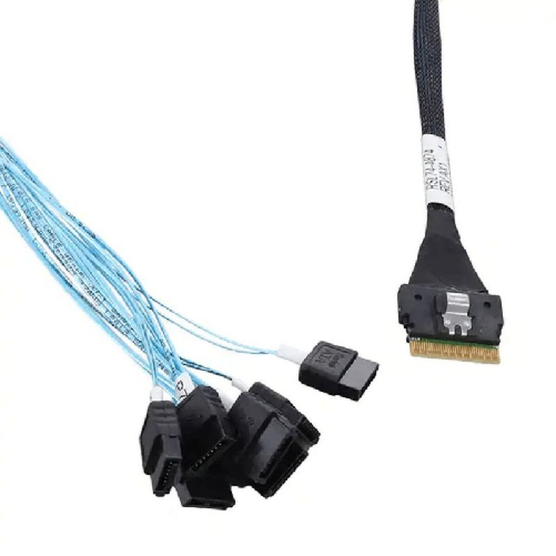 Microchip Technology SFF8654- 8xSATA Interno 0.8mt SlimSAS - SATA (RSL74-4874) Microchip Technology SFF8654- 8xSATA Interno 0.8mt SlimSAS - SATA (RSL74-4874)