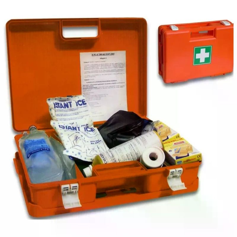 PHARMAPIU Pharma+ Sicurmed 6603 AR – Cassetta Pronto Soccorso Arancione Cat. AB