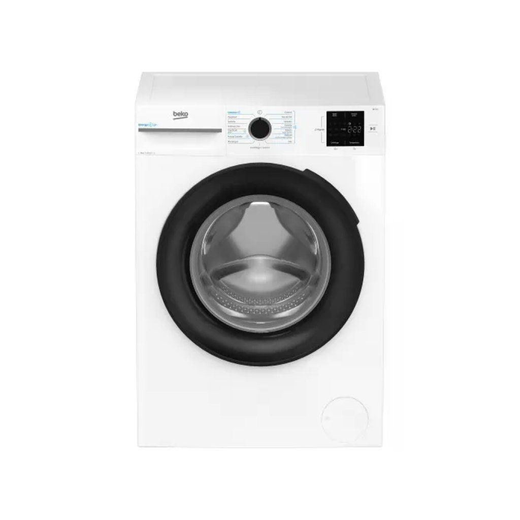 Beko MWBM8147EB Lavatrice 8 kg 1400 giri/min, Classe A, SteamCure, Bianca