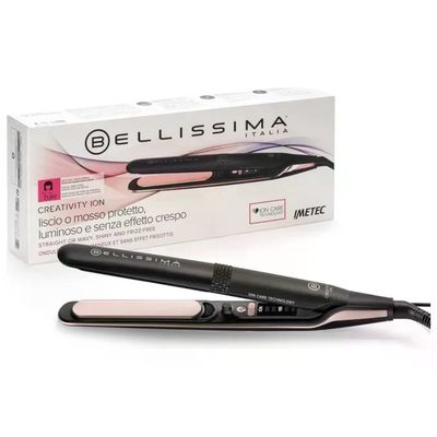 Imetec Bellissima Creativity Ion Piastra per Capelli con Ionizzatore, Ceramica Diamond e Cheratina Imetec Bellissima Creativity Ion Piastra per Capelli con Ionizzatore, Ceramica Diamond e Cheratina
